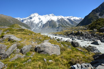 Fototapeta na wymiar New Zealand - Mount Cook
