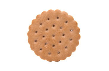 double biscuits isolated