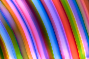 Bokeh abstract light background and texture,Blurred of colorful bokeh abstract on unfocused background,Color Line of light, long exposure motion lights