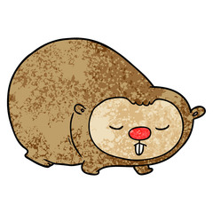 cartoon wombat