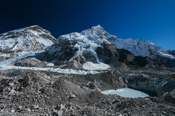 Amazing mountains on Himalayas - Nepal.