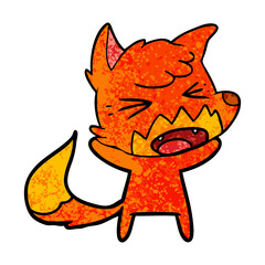 fox cartoon character