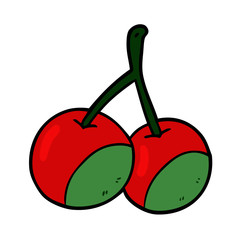 cartoon cherries