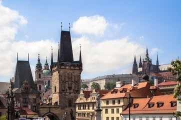 Powder gate area in Prague