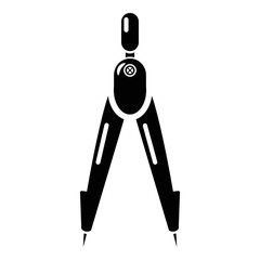 Compass icon, simple style.