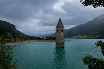 Reschensee - Lago di Resia - Lake Resia