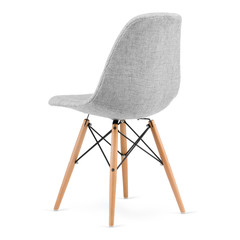 Modern design kitchen chair isolated on white background