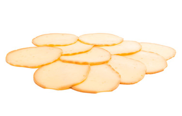 cheese smoked isolated