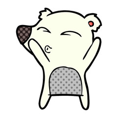 polar bear cartoon