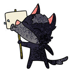 howling wolf cartoon