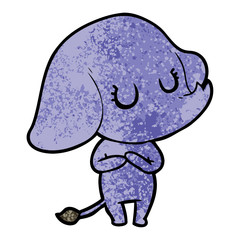 cute cartoon elephant