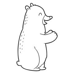 cartoon bear
