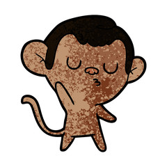 cartoon monkey