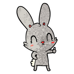 cute cartoon rabbit