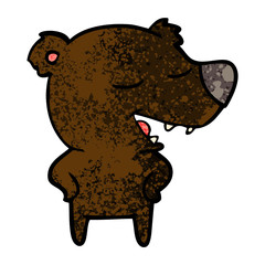 cartoon bear