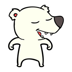 polar bear cartoon