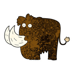 cartoon mammoth