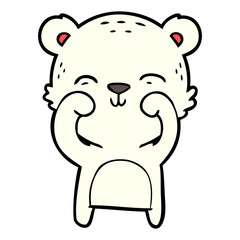 polar bear cartoon