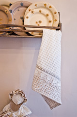 Kitchen towel in warm and cozy color for your home