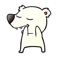 polar bear cartoon
