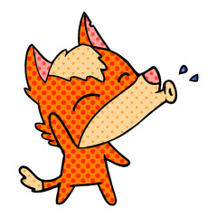 fox cartoon character