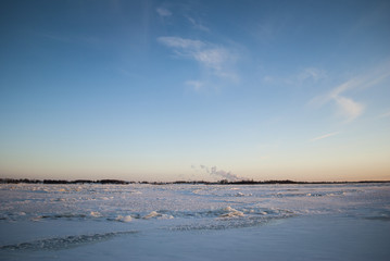 Fleuve St Laurent île Lebel