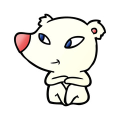 polar bear cartoon