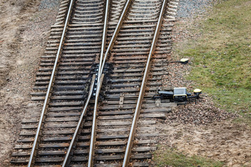 Obraz premium Железнодорожное полотно