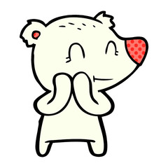 polar bear cartoon
