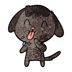 cute cartoon dog