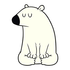 polar bear cartoon