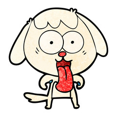 cute cartoon dog