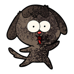 cute cartoon dog