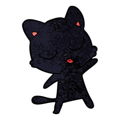 cute cartoon cat