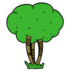 cartoon tree