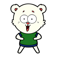 polar bear cartoon