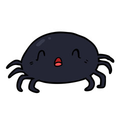 cartoon halloween spider