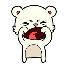 polar bear cartoon