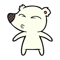 polar bear cartoon