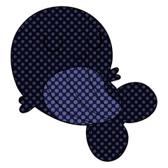 cartoon whale