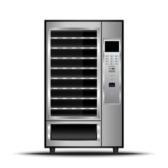 Vending machine of food and beverage automatic selling., Vector, Illustration