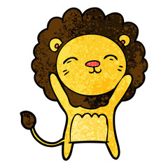 cartoon lion