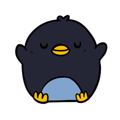 cute cartoon penguin