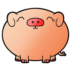 cartoon pig