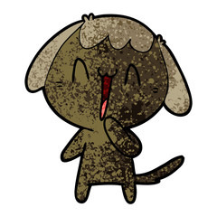 cute cartoon dog