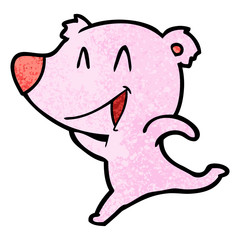 laughing bear cartoon