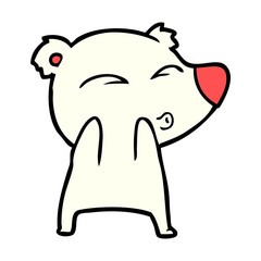 polar bear cartoon