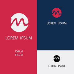 Letter M company logo