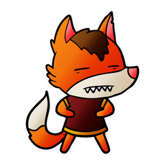 fox cartoon character
