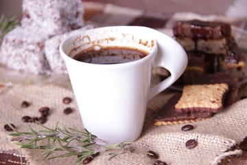 Coffee and cookies